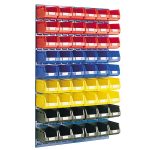 Bott Louvre panel and bin kit- Louvre panel and bin kit 2x vertical 1.5M panels with 54 bins.WxH: 914x1486mm. Available in 4 colours_SKU-14030016.11