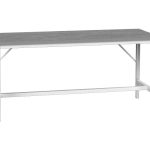 Bott Verso Workbench with adjustable Height and ESD worktop.WxDxH: 2000x600x780-930mm RAL 7035_SKU-16921523.16