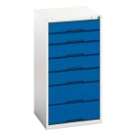 Screw Storage Drawers Verso drawer cabinet with 7 drawers.WxDxH: 525x550x1000mm. Available in 4 colours._SKU-16925049.11