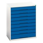 Workshop and Garage Drawer Cabinets Verso drawer cabinet with 9 drawers.WxDxH: 800x550x1000mm. Available in 4 colours._SKU-16925157.11