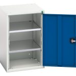 2 Shelf Metal Storage Cabinets Verso shelf cupboard with 2 shelves.WxDxH: 525x550x800mm. _SKU-16926038.11