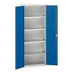 4 Shelf Metal Storage Cabinets Verso shelf cupboard with 4 shelves.WxDxH: 800x350x2000mm. _SKU-16926119.11