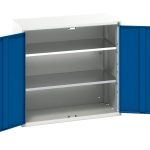 1000mm wide Heavy Duty Storage Cabinets Verso shelf cupboard with 2 shelves.WxDxH: 1050x550x1000mm. _SKU-16926259.11