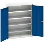 Small Parts Bin Cupboard Verso bin cupboard with 4 shelves, 20 bins.WxDxH: 800x350x1000mm. Available in 4 colours_SKU-16926400.11