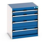 Bott Cupboard with 4 drawers - WxDxH: 650x525x700mm. Available in 4 colours_SKU-40011062.11V