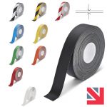 Very Durable yet Low Profile Warehouse Tape for Floor Marking. Perfect for Manufacturing Facilities, Workshops, AGV Warehouses, Retail and Assembly Areas - SKU-F2176