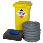 120 Litre Yellow Wheelie Spill Kit - GSK120