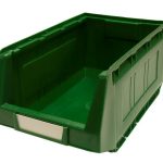 Large Plastic Parts Bins. WxDxH: 207x345x165mm green_SKU-13020422