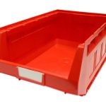 Plastic Parts Bins from Bott (pack of 6).WxDxH: 303x485x190mm red_SKU-13020433