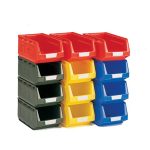 Small Parts Storage Bins (pack of 12). mixed colours_SKU-13031183
