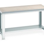 Half Depth Shelf Workbench - Heavy Duty Industrial Workbench WxDxH: 1500x750x840mm_SKU-41003087.16V