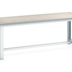 Workbenches Heavy Duty 2m Commercial Grade - WxDxH: 2000x750x840mm Heavy Duty Industrial Workbench RAL 7035_SKU-41003180.16V