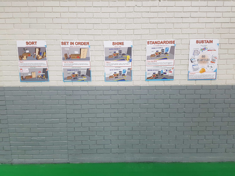 Workplace 5S Signs