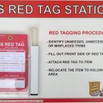 5S Red Tag Holder SKU-9651
