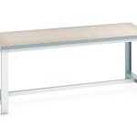 Bott Heavy Use Factory Steel Workbench - WxDxH: 2000x900x840mm Heavy Duty Industrial Workbench RAL 7035_SKU-41004023.16V
