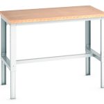 Cubio framework bench adj height (mpx) .WxDxH: 1500x900x740-1140mm RAL 7035_SKU-41004125.16V