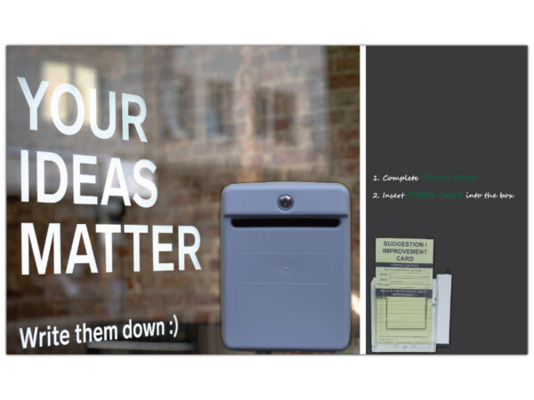 Your Ideas Matter